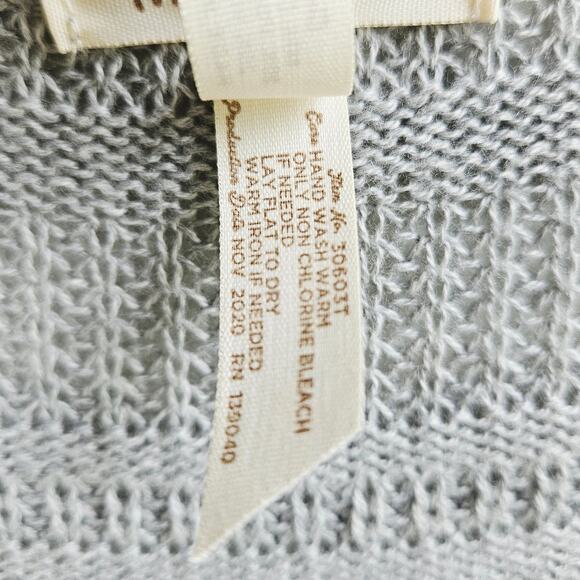 Matilda Jane Gray Duster Cardigan Womens Size Small Wonderment Stay Cozy Sweater - Picture 9 of 11